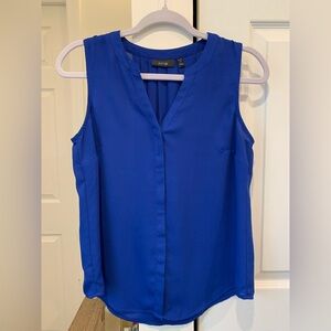 Apt. 9 Women's Royal Blue Sleeveless Blouse